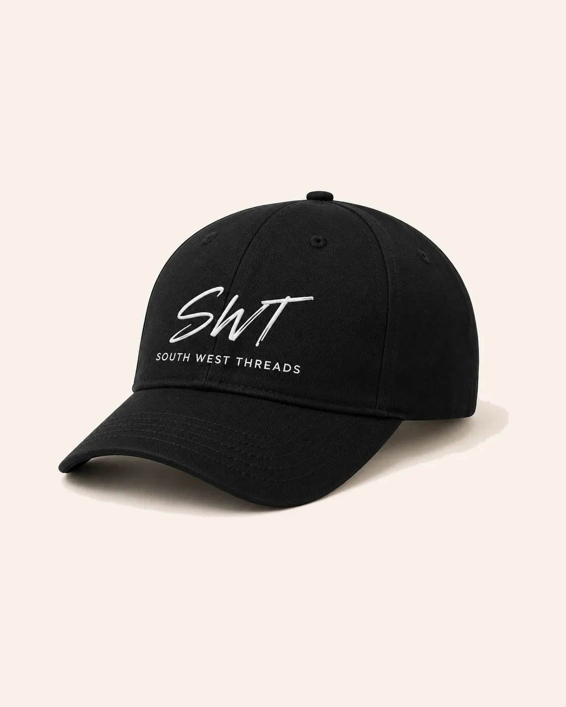 Black baseball cap