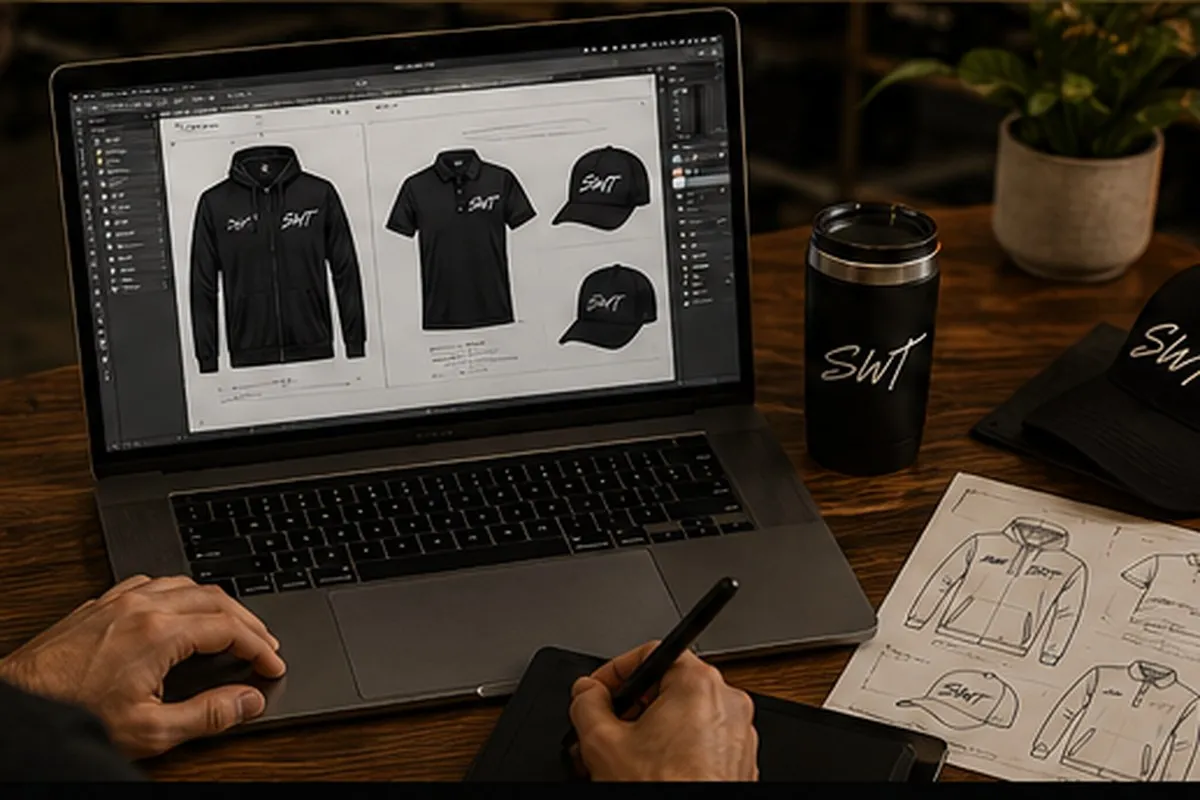 Custom design artwork for South West Threads apparel