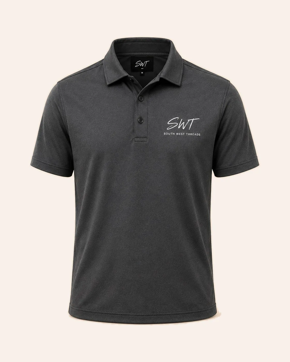 Grey polo shirt