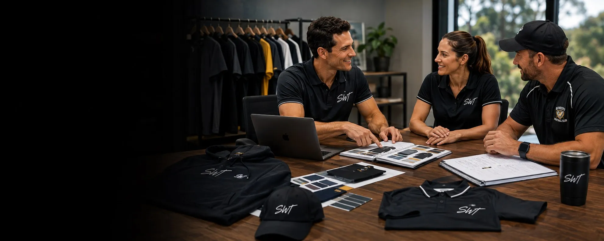 South West Threads process — sourcing, designing and producing custom apparel